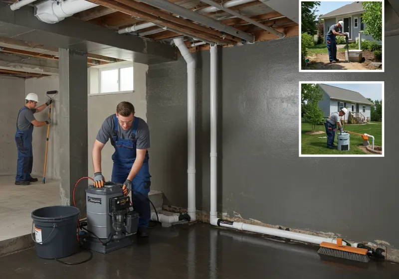Basement Waterproofing and Flood Prevention process in Pleasant Grove, UT